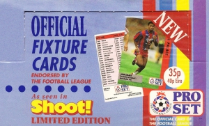Album English Football Fixture 1991-1992