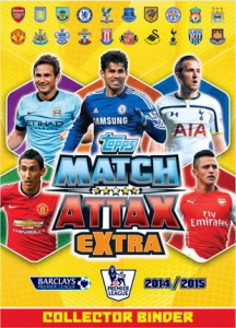 Album English Premier League 2014-2015. Match Attax Extra