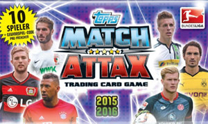 Album German Fussball Bundesliga 2015-2016. Match Attax