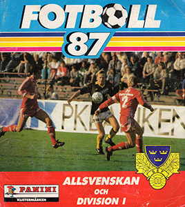 Album Fotboll 87. Allsvenskan och Division 1
