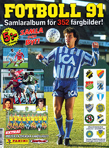 Album Fotboll 91. Allsvenskan och Division 1