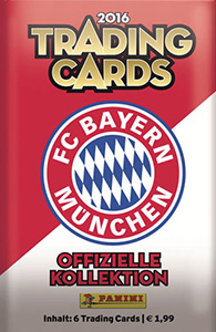 Album Fc Bayern München 2015-2016. Trading Cards