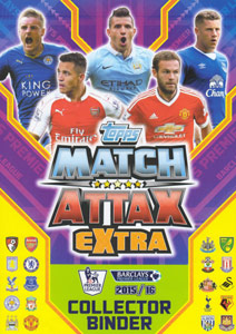 Album English Premier League 2015-2016. Match Attax Extra