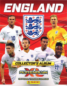 Album England 2016. Adrenalyn XL
