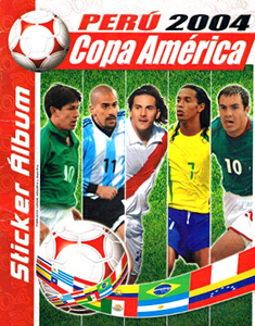 Album Copa América. Perù 2004