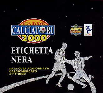 Album Calcio 1999-2000 Etichetta Nera