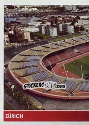 Sticker Zürich - Letzigrund Stadion - UEFA Euro Austria-Switzerland 2008 - Panini