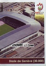 Sticker Genève - Stade de Genève - UEFA Euro Austria-Switzerland 2008 n. 43 - Panini