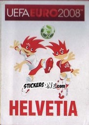 Sticker Official Mascots - UEFA Euro Austria-Switzerland 2008 - Panini