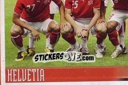 Sticker Team Photo - UEFA Euro Austria-Switzerland 2008 - Panini