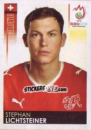 Sticker Stephan Lichtsteiner - UEFA Euro Austria-Switzerland 2008 - Panini