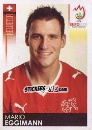 Sticker Mario Eggimann - UEFA Euro Austria-Switzerland 2008 n. 60 - Panini