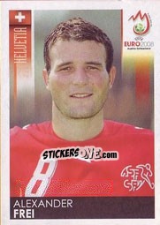 Cromo Alexander Frei - UEFA Euro Austria-Switzerland 2008 - Panini