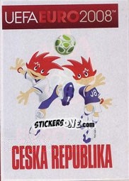 Cromo Official Mascots - UEFA Euro Austria-Switzerland 2008 - Panini