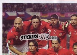 Figurina Team Photo - UEFA Euro Austria-Switzerland 2008 - Panini