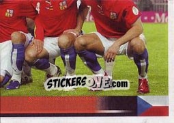 Sticker Team Photo - UEFA Euro Austria-Switzerland 2008 - Panini