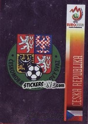 Sticker Team Emblem - UEFA Euro Austria-Switzerland 2008 - Panini