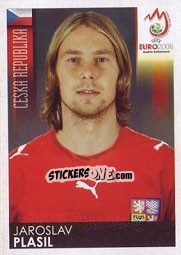 Sticker Jaroslav Plasil - UEFA Euro Austria-Switzerland 2008 n. 89 - Panini