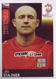 Figurina Jiri Stajner - UEFA Euro Austria-Switzerland 2008 n. 94 - Panini