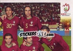 Figurina Team Photo - UEFA Euro Austria-Switzerland 2008 n. 100 - Panini