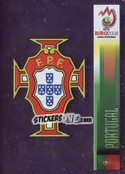 Sticker Team Emblem - UEFA Euro Austria-Switzerland 2008 - Panini