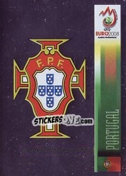 Sticker Team Emblem - UEFA Euro Austria-Switzerland 2008 n. 103 - Panini