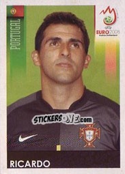 Cromo Ricardo - UEFA Euro Austria-Switzerland 2008 n. 104 - Panini