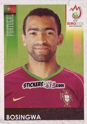 Sticker Bosingwa - UEFA Euro Austria-Switzerland 2008 n. 111 - Panini