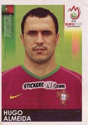 Figurina Hugo Almeida - UEFA Euro Austria-Switzerland 2008 - Panini