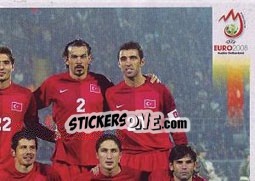 Figurina Team Photo - UEFA Euro Austria-Switzerland 2008 n. 126 - Panini