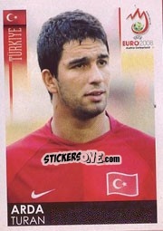 Figurina Arda Turan - UEFA Euro Austria-Switzerland 2008 n. 137 - Panini