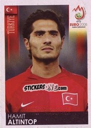Sticker Hamit Altintop - UEFA Euro Austria-Switzerland 2008 n. 139 - Panini