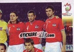 Sticker Team Photo - UEFA Euro Austria-Switzerland 2008 - Panini