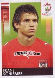 Figurina Franz Schiemer - UEFA Euro Austria-Switzerland 2008 - Panini