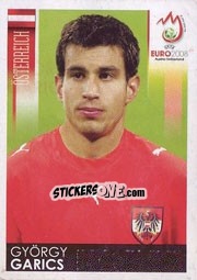 Cromo György Garics - UEFA Euro Austria-Switzerland 2008 n. 161 - Panini