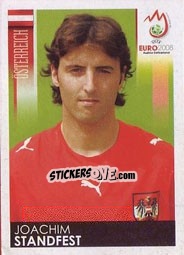 Cromo Joachim Standfest - UEFA Euro Austria-Switzerland 2008 - Panini