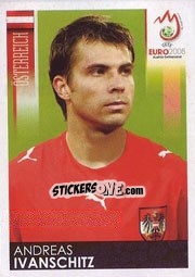 Sticker Andreas Ivanschitz - UEFA Euro Austria-Switzerland 2008 - Panini