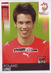 Cromo Roland Linz - UEFA Euro Austria-Switzerland 2008 - Panini