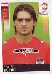 Sticker Sanel Kuljic - UEFA Euro Austria-Switzerland 2008 - Panini