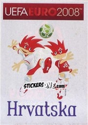 Cromo Official Mascots - UEFA Euro Austria-Switzerland 2008 - Panini
