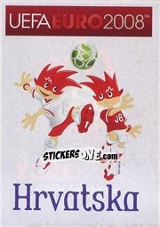 Sticker Official Mascots - UEFA Euro Austria-Switzerland 2008 n. 176 - Panini