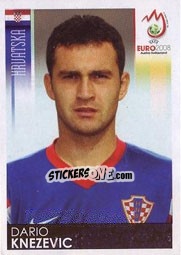 Sticker Dario Knezevic - UEFA Euro Austria-Switzerland 2008 n. 187 - Panini