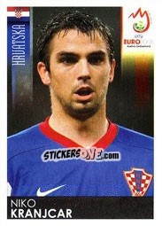 Sticker Niko Kranjcar - UEFA Euro Austria-Switzerland 2008 n. 193 - Panini