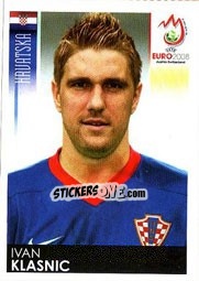 Sticker Ivan Klasnic - UEFA Euro Austria-Switzerland 2008 n. 196 - Panini