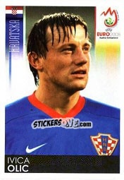 Sticker Ivica Olic - UEFA Euro Austria-Switzerland 2008 - Panini