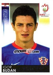 Cromo Igor Budan - UEFA Euro Austria-Switzerland 2008 n. 199 - Panini
