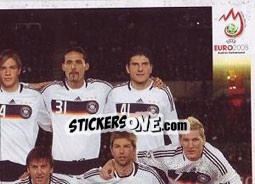 Sticker Team Photo - UEFA Euro Austria-Switzerland 2008 - Panini