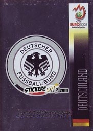 Sticker Team Emblem - UEFA Euro Austria-Switzerland 2008 n. 207 - Panini