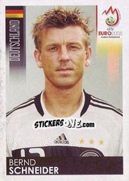 Sticker Bernd Schneider - UEFA Euro Austria-Switzerland 2008 n. 216 - Panini
