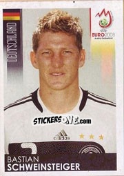 Sticker Bastian Schweinsteiger - UEFA Euro Austria-Switzerland 2008 n. 220 - Panini